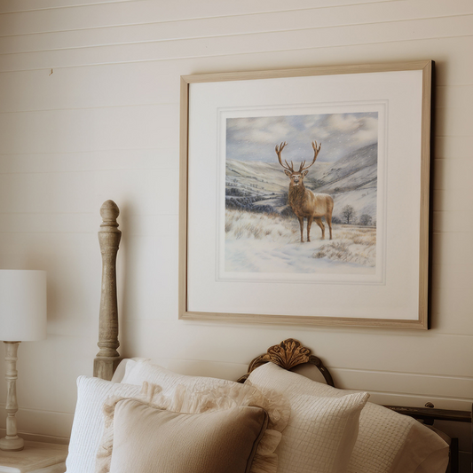 Winter Majesty: My Final Drawing of the Year
