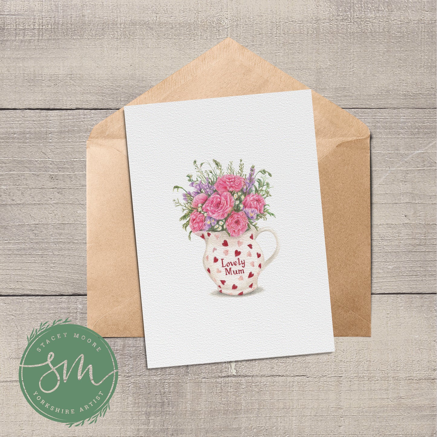 Lovely Mum Greetings Card