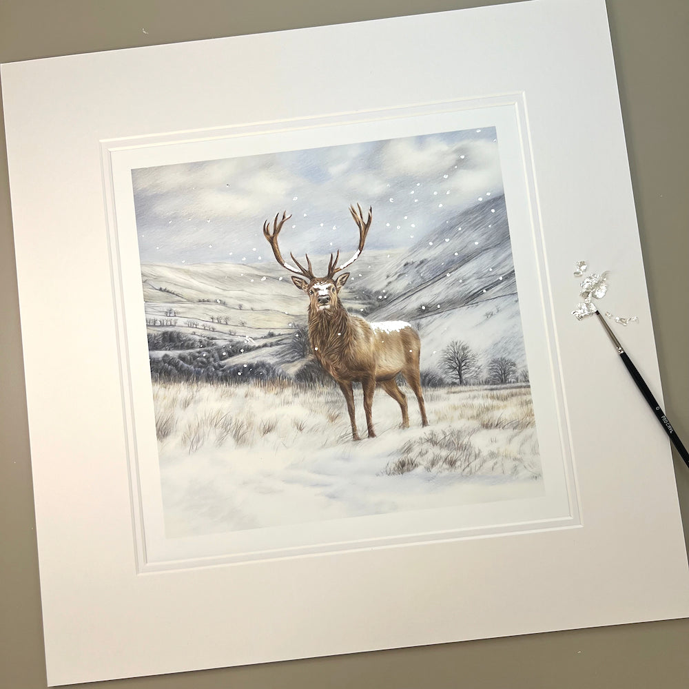 Winter Majesty Original Drawing