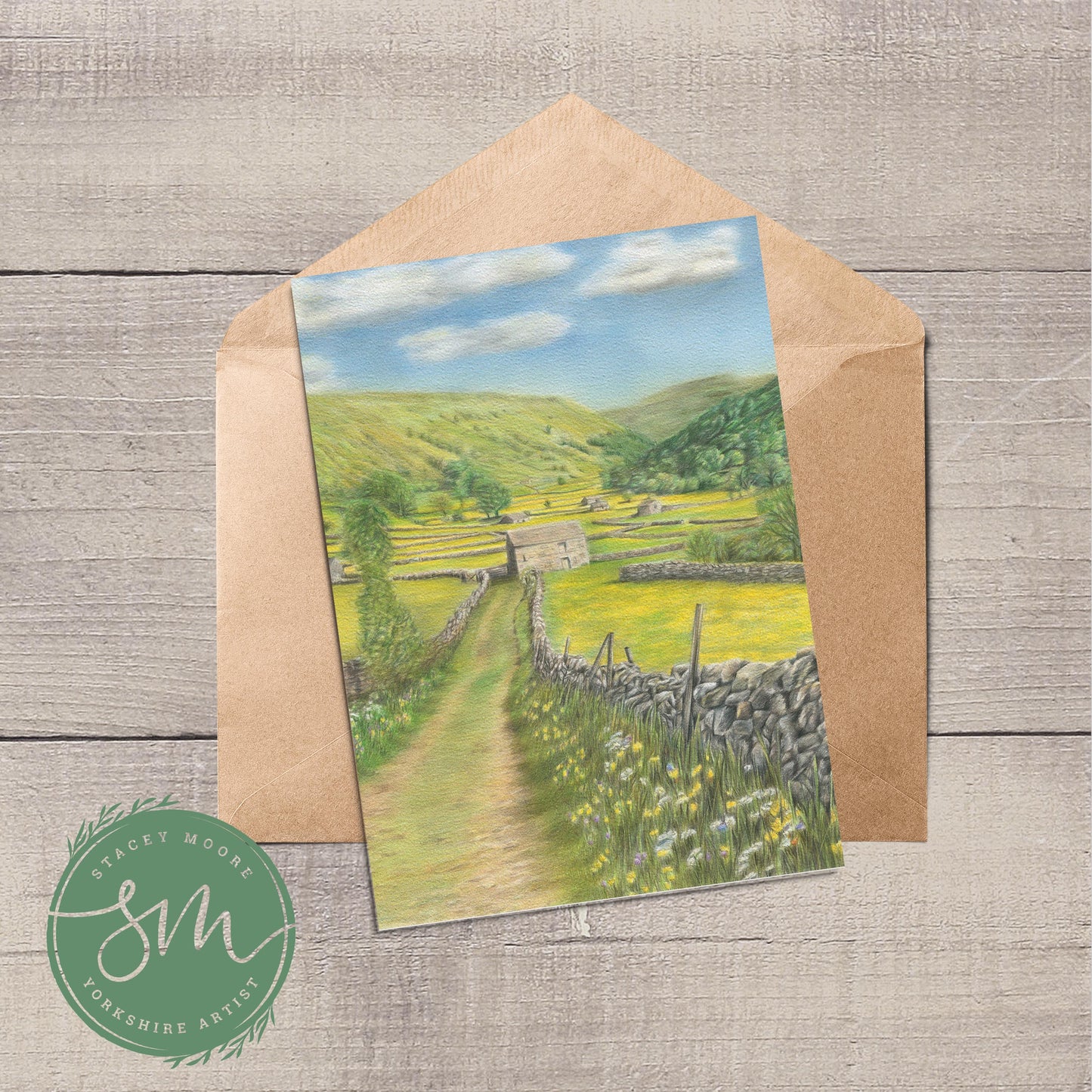 Escape to the Dales Greetings Card
