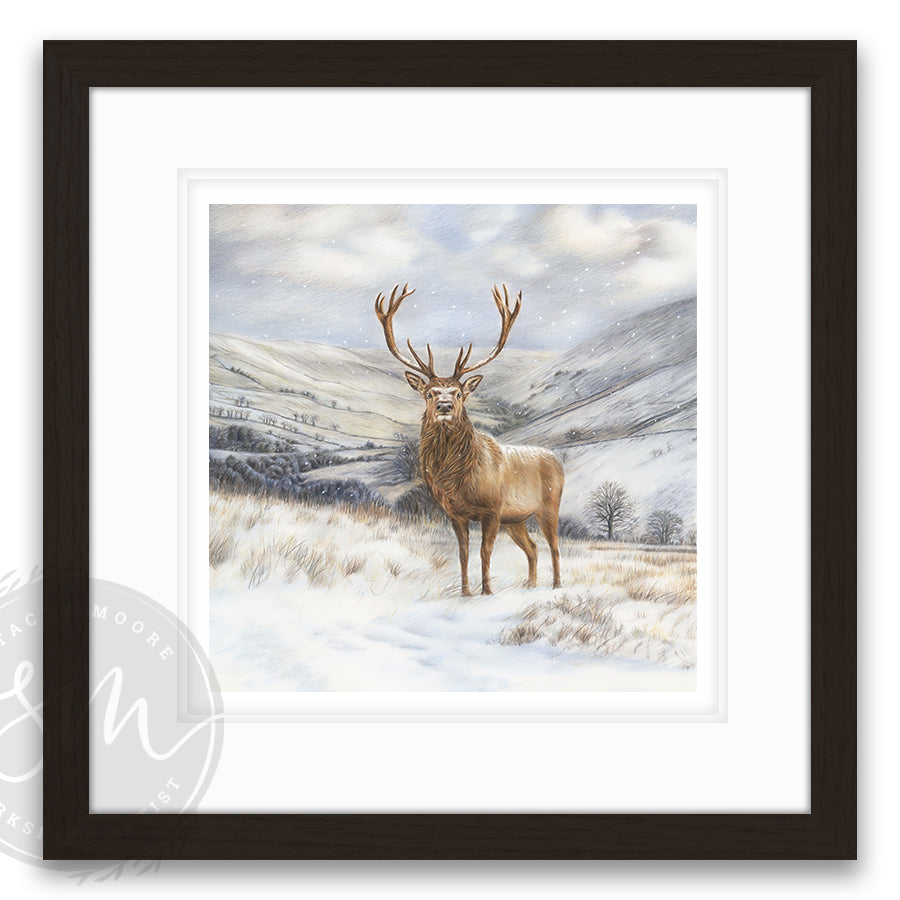 Winter Majesty Original Drawing