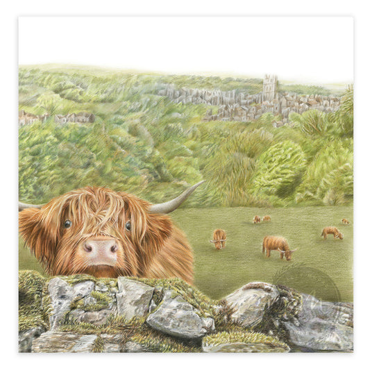 Gateway to The Dales Original Drawing