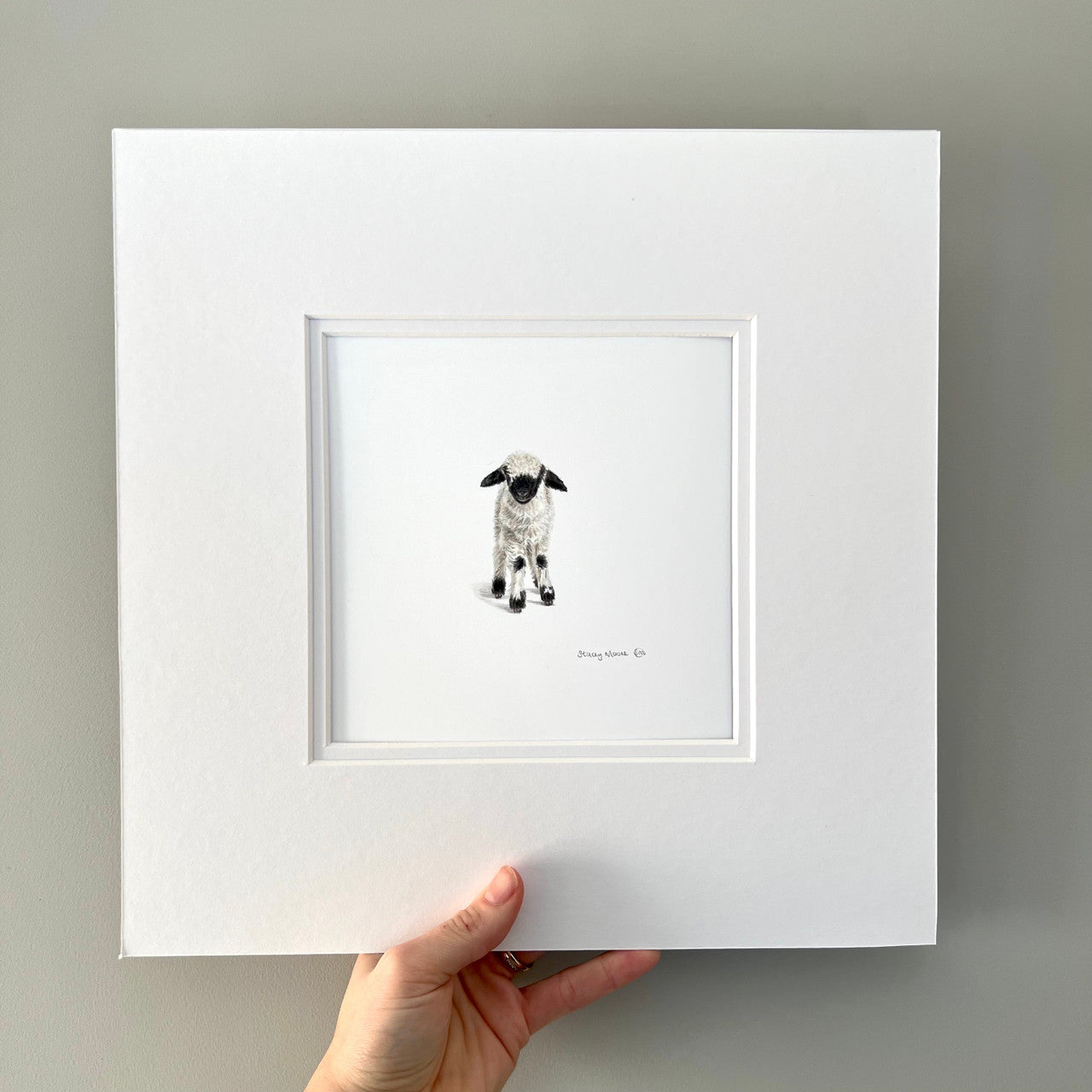 Mini Original Drawing Ava (Mini Original Drawing) – Stacey Moore