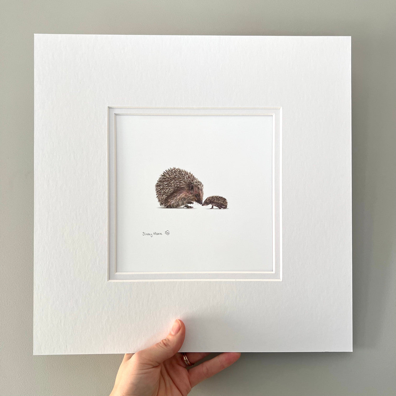 Mini Original Drawing Acorn (Mini Original Drawing) – Stacey Moore