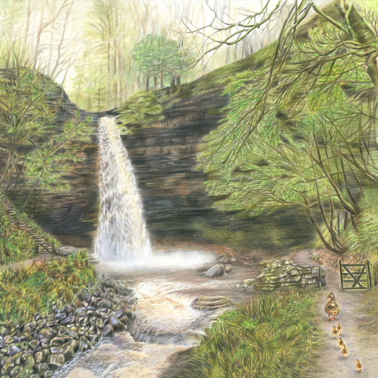 Hardraw Force - Original Drawing