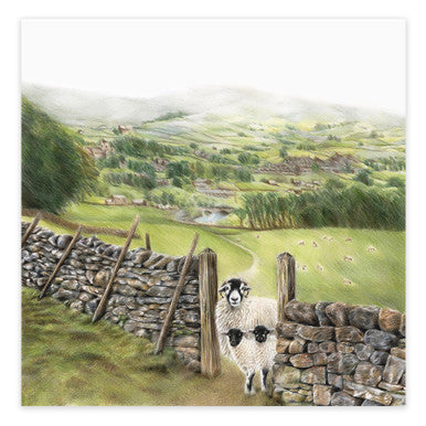 Welcome to The Dales Original Drawing