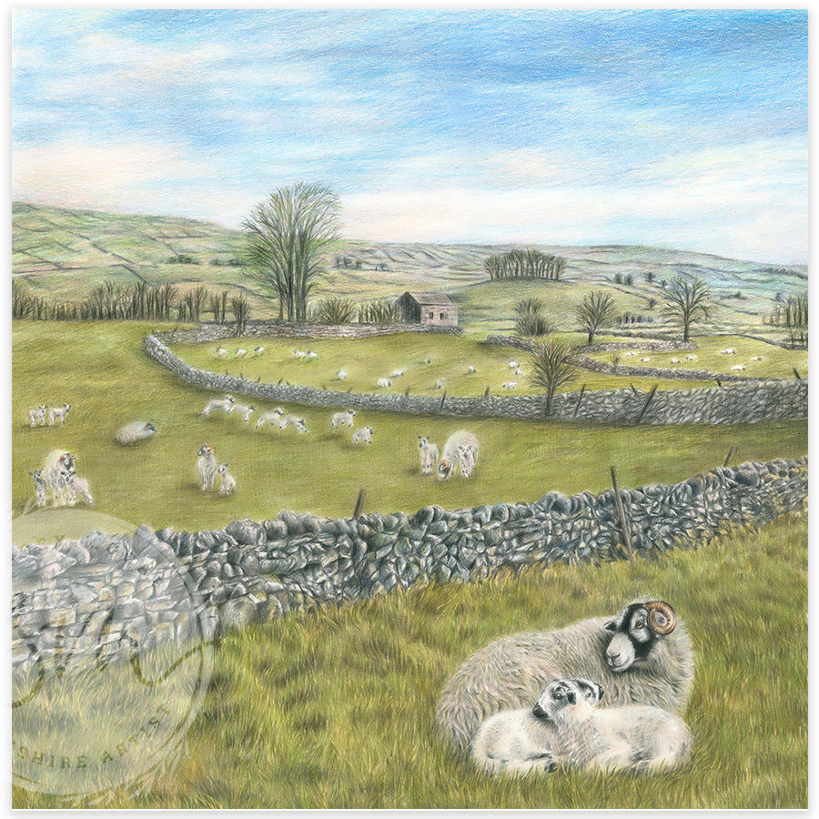 Always Yorkshire - (with free family love print)