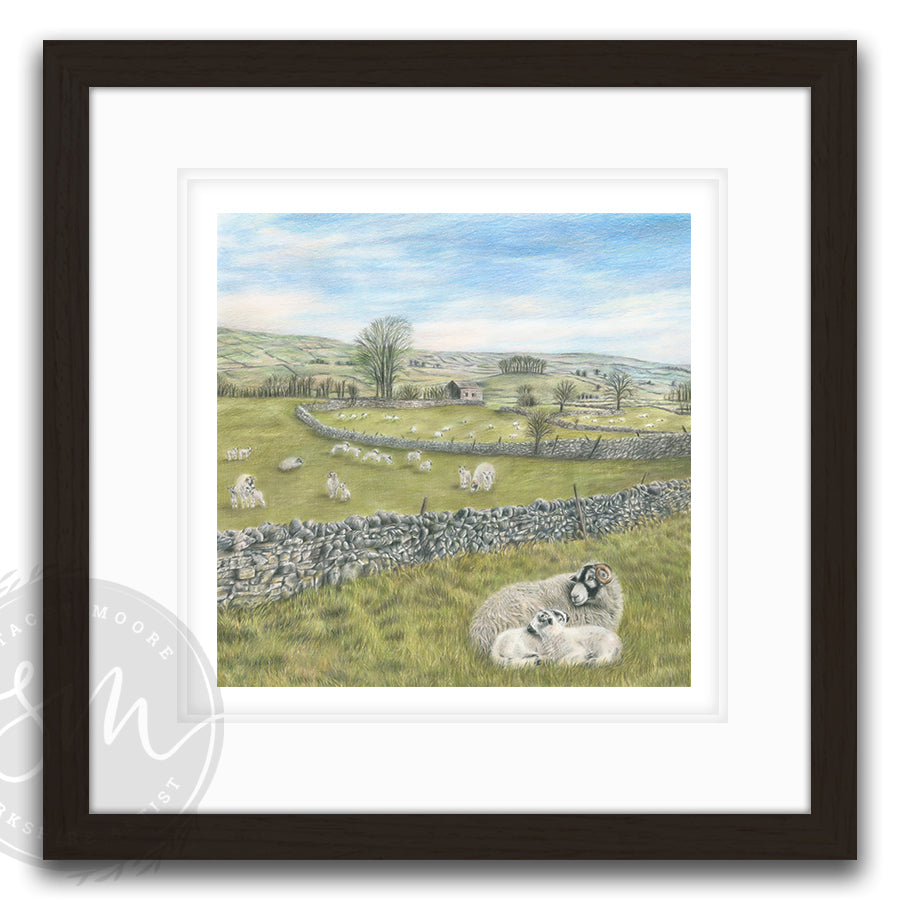 Always Yorkshire - (with free family love print)