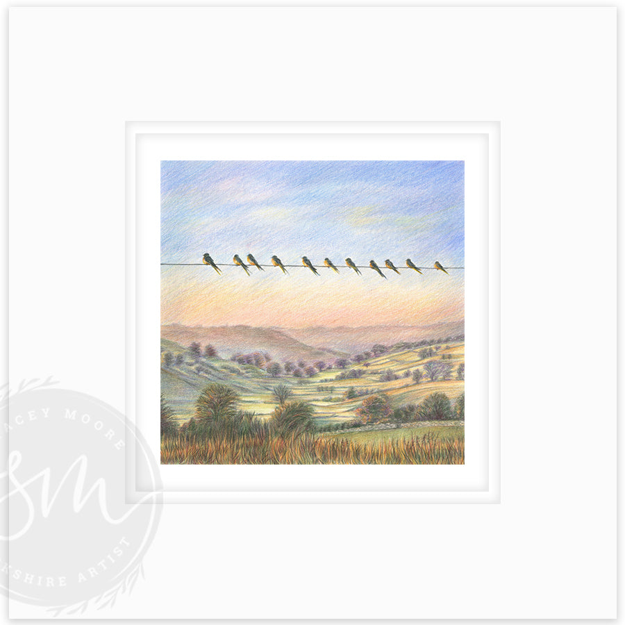 Coming Home - Small Original Drawing & Limited Edition Print /25