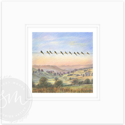 Coming Home - Small Original Drawing & Limited Edition Print /25