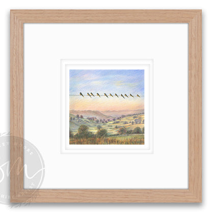 Coming Home - Small Original Drawing & Limited Edition Print /25