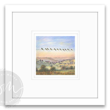 Coming Home - Small Original Drawing & Limited Edition Print /25