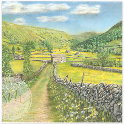 Escape to the Dales - Original Drawing