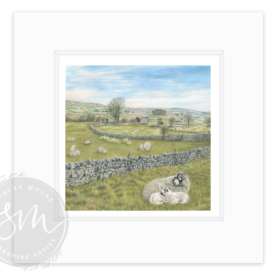 Always Yorkshire - (with free family love print)