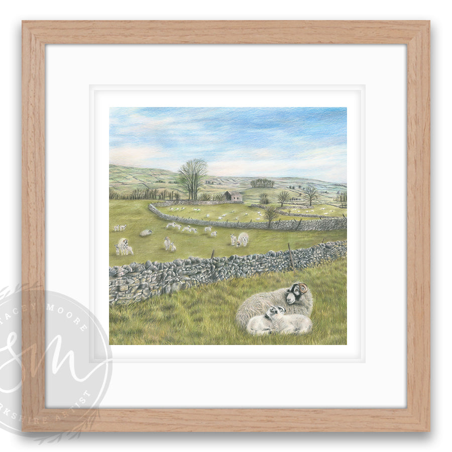 Always Yorkshire - (with free family love print)