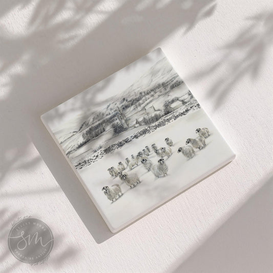 Sheep in Snow Coaster