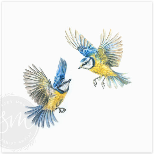 United in flight | Original Artwork