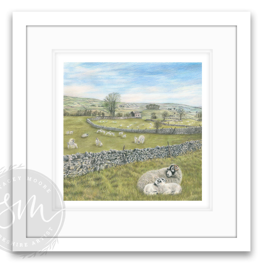 Always Yorkshire - (with free family love print)